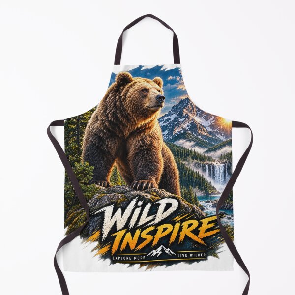 Item preview, Wild Bear Mountain Adventure – Wilderness & Freedom Design designed and sold by Wild Inspire.