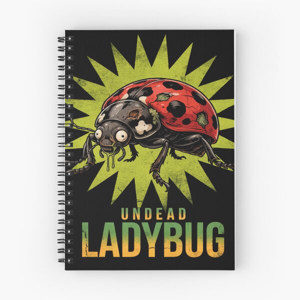 Item preview, Ladybug Undead Creature Zombie Creepy Dystopian Horror  designed and sold by OurFunnyDesigns.