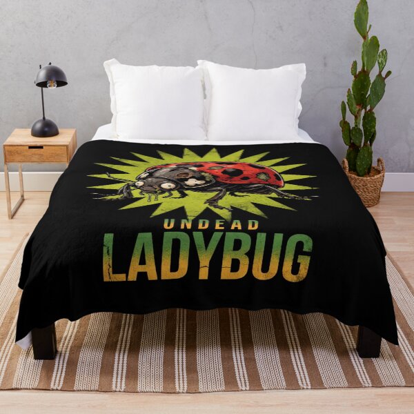 Item preview, Ladybug Undead Creature Zombie Creepy Dystopian Horror designed and sold by OurFunnyDesigns.