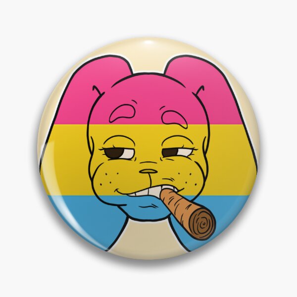 Item preview, PUNSY Pansexual (Headshot 2026) designed and sold by m_i_k_o_b_i.