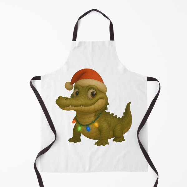 Item preview, Orinoco Crocodile Christmas designed and sold by Sillytoe.