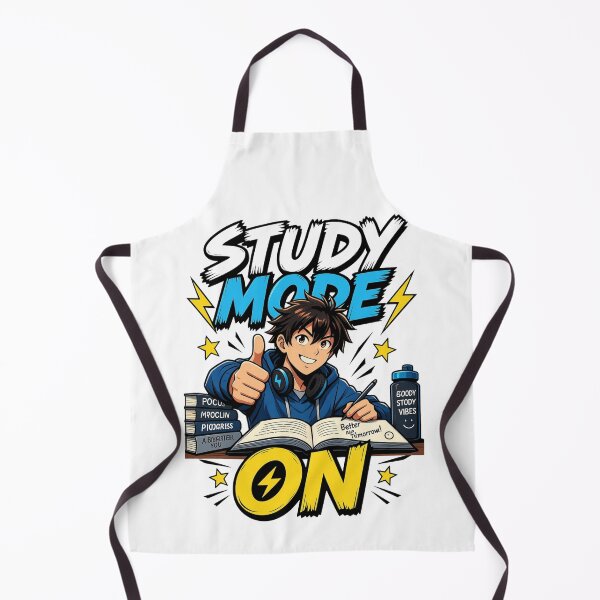 Item preview, Study Mode On – Student Motivation Design designed and sold by Smart-ish Studio.