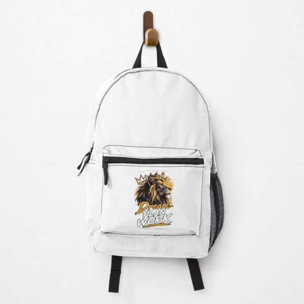 Item preview, Dream Plan Work Crown Lion Motivation designed and sold by UrbanKosi.