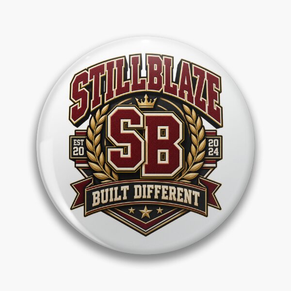 Item preview, STILLBLAZE Built Different – Varsity Streetwear Design designed and sold by BilcoStillbaze.