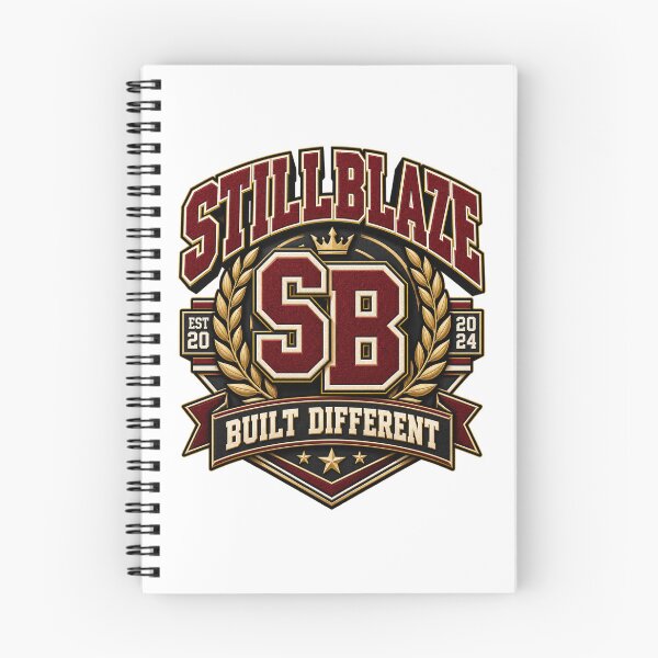 Item preview, STILLBLAZE Built Different – Varsity Streetwear Design designed and sold by BilcoStillbaze.