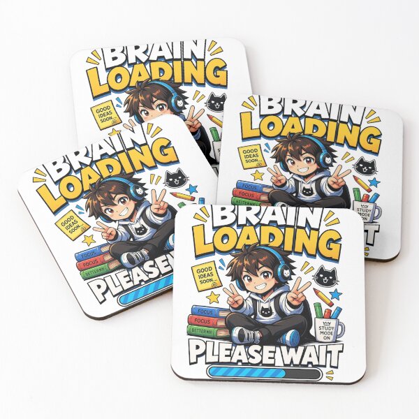 Item preview, Brain Loading Please Wait – Funny Study Design designed and sold by Smart-ish Studio.