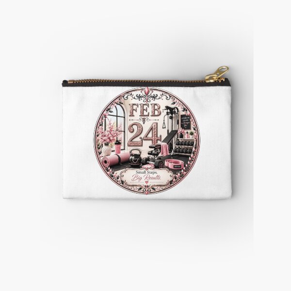 Item preview, February 24 Fitness Birthday Motivation Design designed and sold by LunaMoments.
