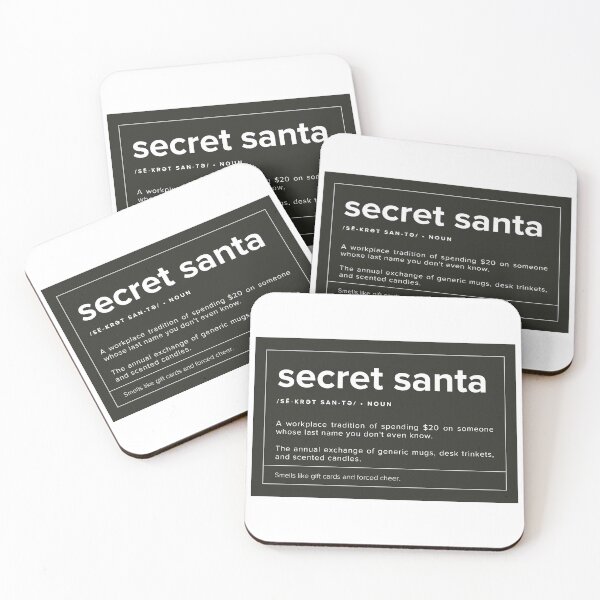 Item preview, secret santa definition designed and sold by Explicitly-Random.