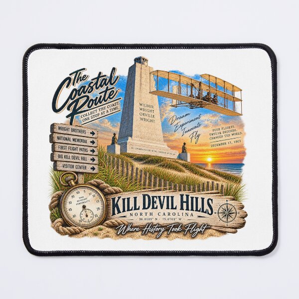 Item preview, Kill Devil Hills First Flight Stopwatch designed and sold by The Coastal Route.