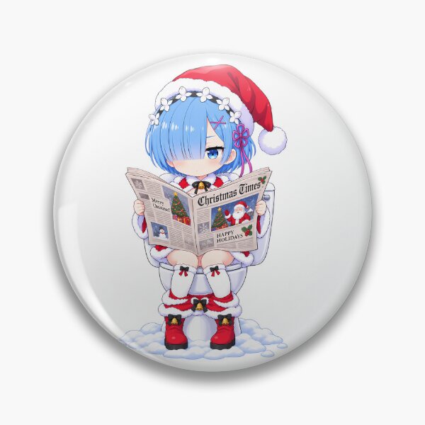 Item preview, Rem Christmas Newspaper Toilet Humor designed and sold by mildaclairmo.