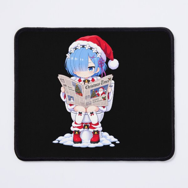 Item preview, Rem Christmas Newspaper Toilet Humor designed and sold by mildaclairmo.