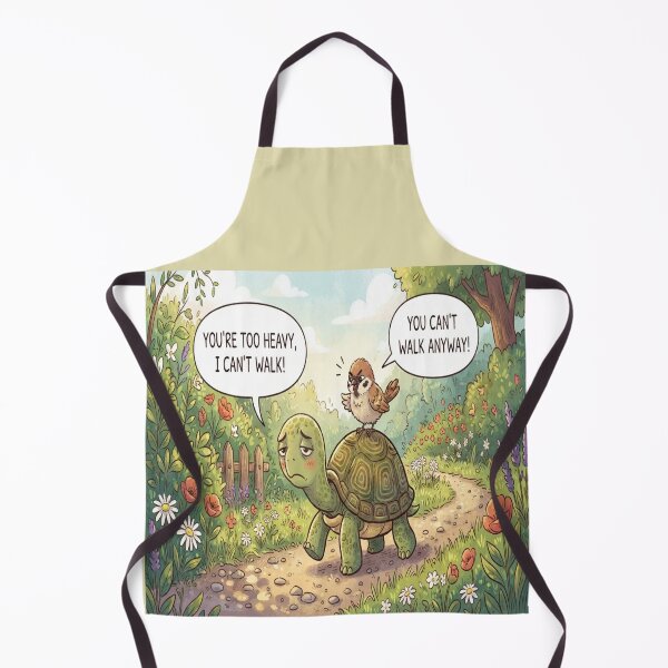 Item preview, Funny Turtle and Bird Dialogue designed and sold by AfresStudio.