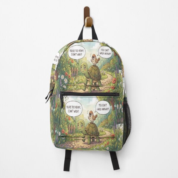 Item preview, Funny Turtle and Bird Dialogue designed and sold by AfresStudio.