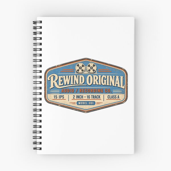 Item preview, Rewind Original Audio Recording Badge designed and sold by Rewindoriginal.