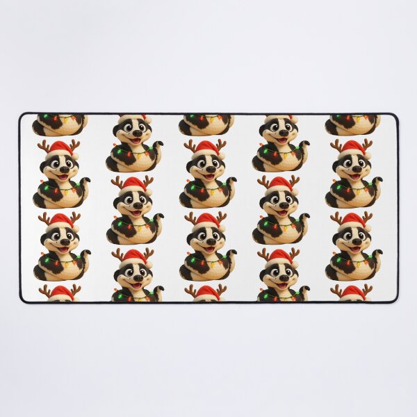 Item preview, Panda Pied Ball Python Christmas designed and sold by Sillytoe.