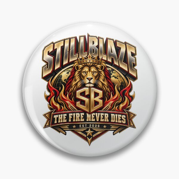 Item preview, STILLBLAZE The Fire Never Dies – Lion Streetwear designed and sold by BilcoStillbaze.