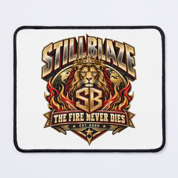 Item preview, STILLBLAZE The Fire Never Dies – Lion Streetwear designed and sold by BilcoStillbaze.