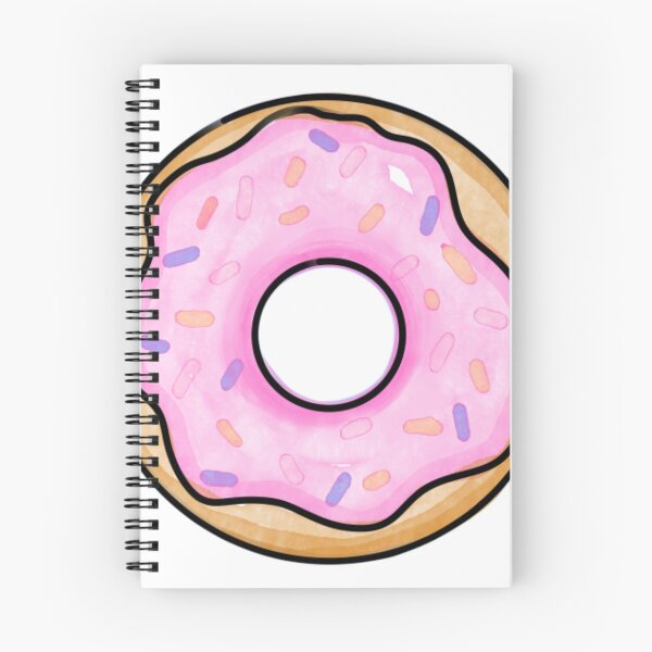 Item preview, Donut with Pink Icing and Sprinkles Sticker designed and sold by alanamaeart.