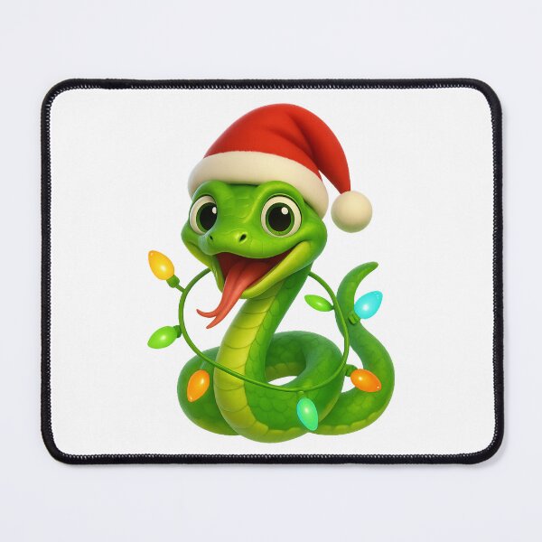 Item preview, Parrot Snake Christmas designed and sold by Sillytoe.