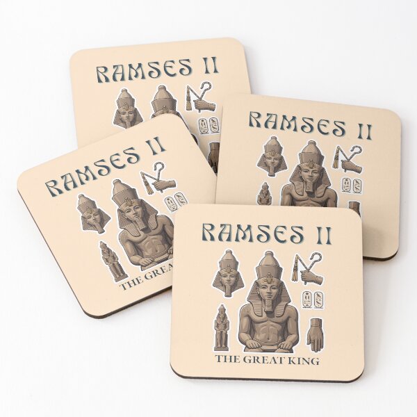 Item preview, Ramses II The Great King Ancient Egyptian Sticker  designed and sold by KaBaRen.