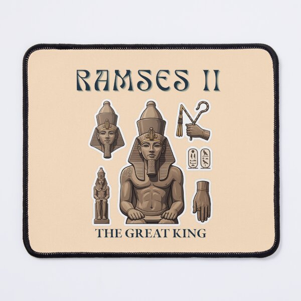 Item preview, Ramses II The Great King Ancient Egyptian Sticker  designed and sold by KaBaRen.