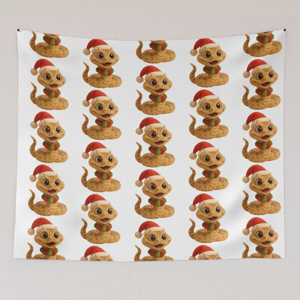 Item preview, Peringuey’s Adder Snake Christmas designed and sold by Sillytoe.