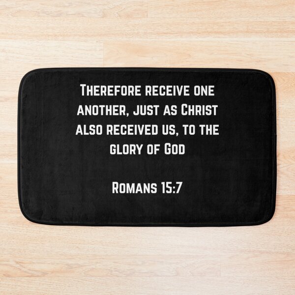 Item preview, Romans 15:7 Receive One Another designed and sold by Drami21.