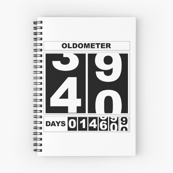 Item preview, Oldometer 40th Birthday Funny Milestone Odometer Shirt designed and sold by oldometerdesign.