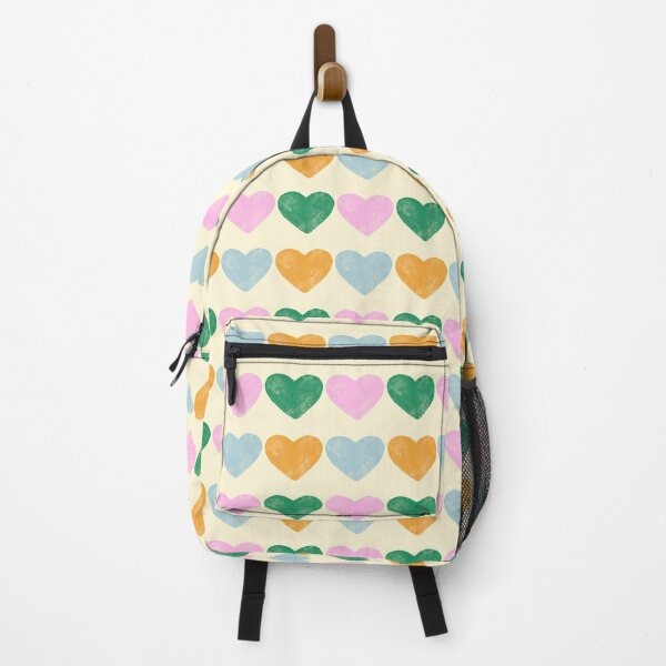 Item preview, Rainbow hearts designed and sold by Natty Moo Design.
