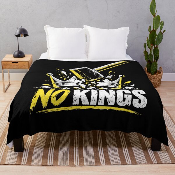 Item preview, No Kings Anti Trump Protest designed and sold by TEEJAMBOREE.