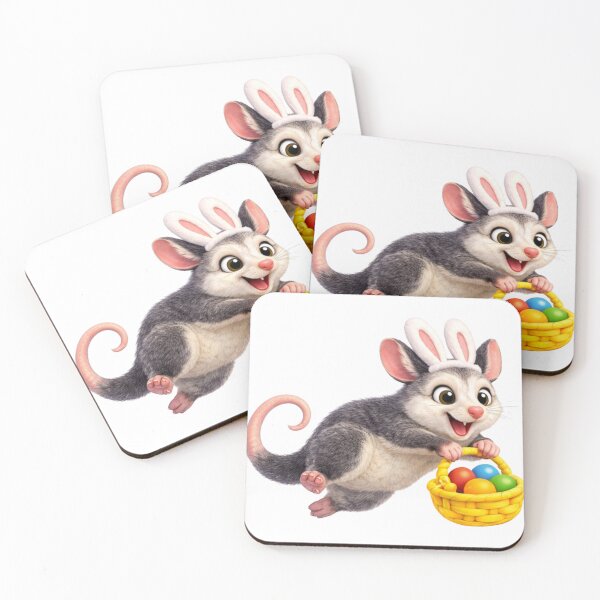 Item preview, Opossum Easter Bunny designed and sold by Sillytoe.