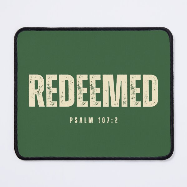 Item preview, Redeemed | Psalm 107:2 | Minimal Faith Apparel | Christian Testimony Gift | Christian Redemption Gift designed and sold by HooptownRV.