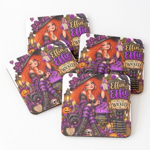 Item preview, Effin’ Effie – A Wee Bit Wicked | Scottish Witch designed and sold by Thistleinkart.