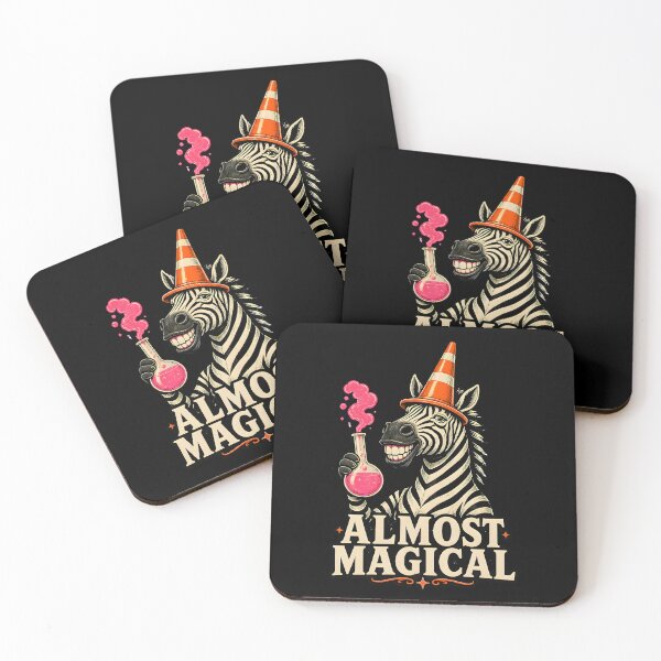 Item preview, Almost Magical Funny Zebra Traffic Cone Wizard Humor Gift designed and sold by LeSoniPapaPrint.