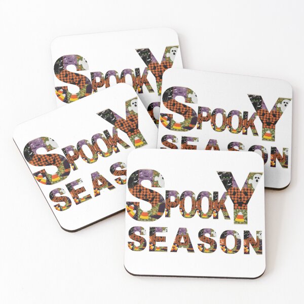 Item preview, Spooky Season Patchwork Letters Halloween T-Shirt designed and sold by VibranPalette.