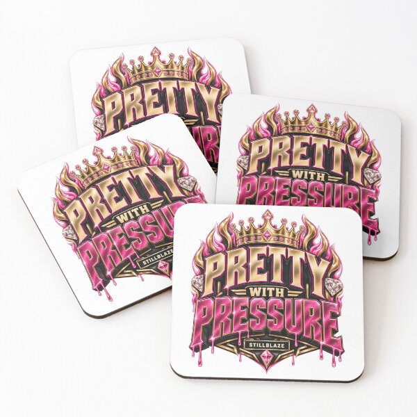 Item preview, Pretty With Pressure – Pink Fire Streetwear by STILLBLAZE designed and sold by BilcoStillbaze.