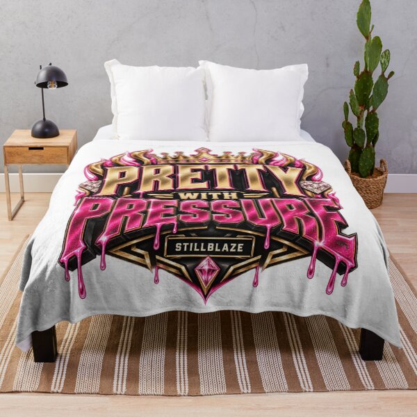 Item preview, Pretty With Pressure – Pink Fire Streetwear by STILLBLAZE designed and sold by BilcoStillbaze.