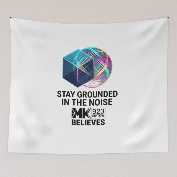 Item preview, Stay Grounded In The Noise - Premium T-Shirt Design designed and sold by EIPTOW.
