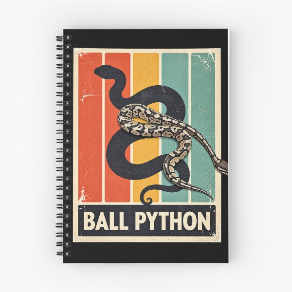 Item preview, Ball Python Snake Vintage Retro designed and sold by KristenSabol.