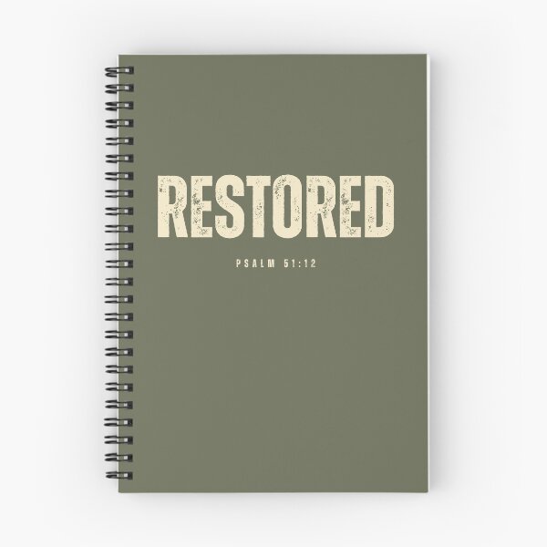 Item preview, estored | Psalm 51:12 | Christian Healing Gift | Bold Faith Apparel | Christian Restoration Gift designed and sold by HooptownRV.