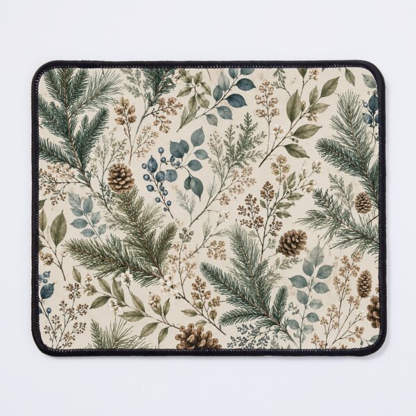 Item preview, Winter Evergreen Botanical Pattern designed and sold by Kooyana04.