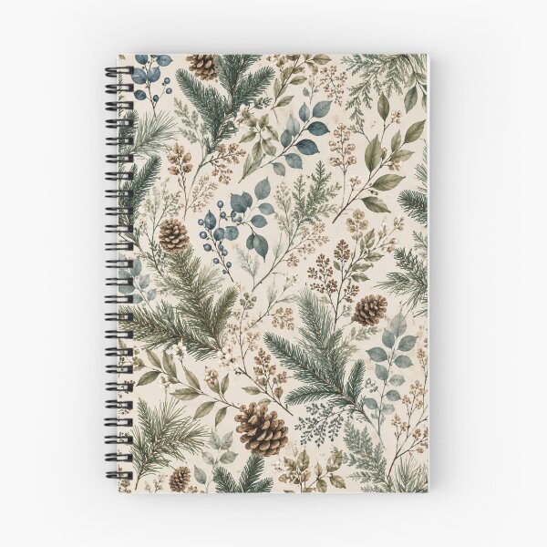 Item preview, Winter Evergreen Botanical Pattern designed and sold by Kooyana04.