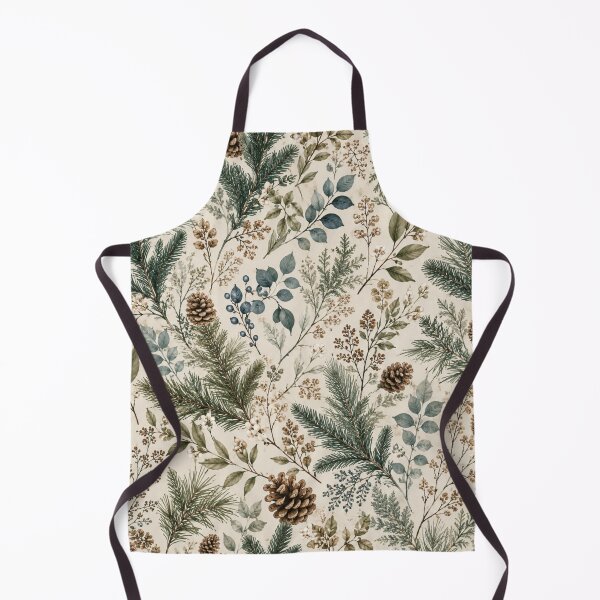 Item preview, Winter Evergreen Botanical Pattern designed and sold by Kooyana04.