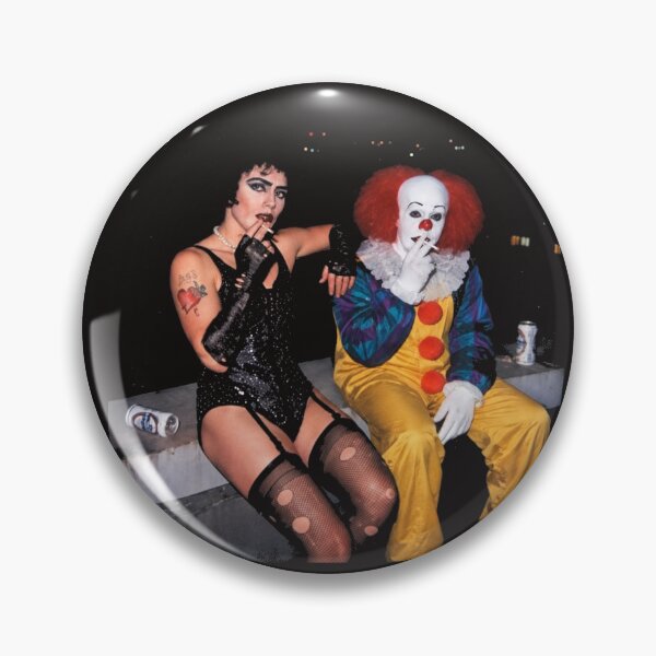 Item preview, Frank-N-Furter And Pennywise Smoking designed and sold by SarlineStudio.