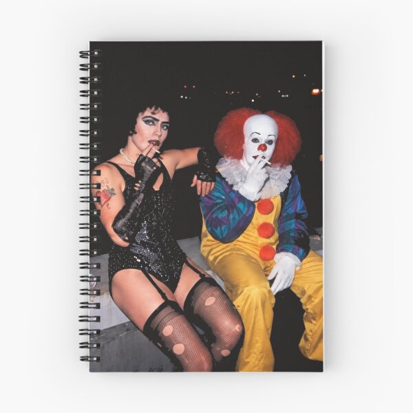 Item preview, Frank-N-Furter And Pennywise Smoking designed and sold by SarlineStudio.