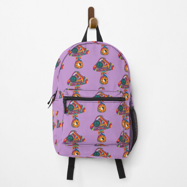 Item preview, Rainbow Psychedelic Mushroom – Lilac Retro Hippie Art designed and sold by Kellie Espie Art.