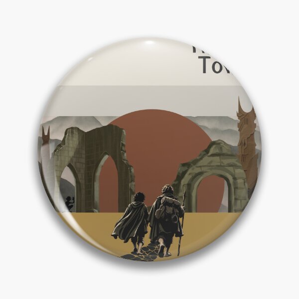 Item preview, The Lord of the Rings: The Two Towers Midcentury Modern Poster designed and sold by randomcitizen16.