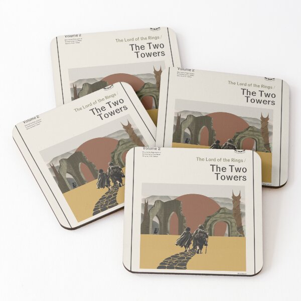 Item preview, The Lord of the Rings: The Two Towers Midcentury Modern Poster designed and sold by randomcitizen16.