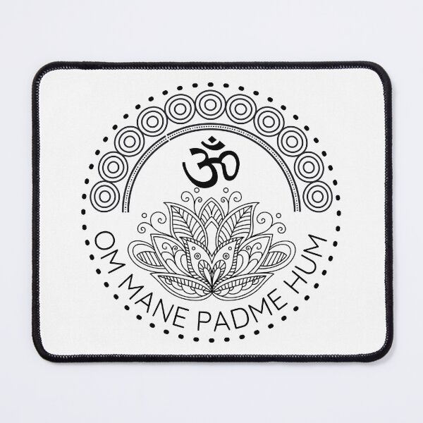 Item preview, Mantra: OM MANI PADME HUM designed and sold by Mantralia Studio.