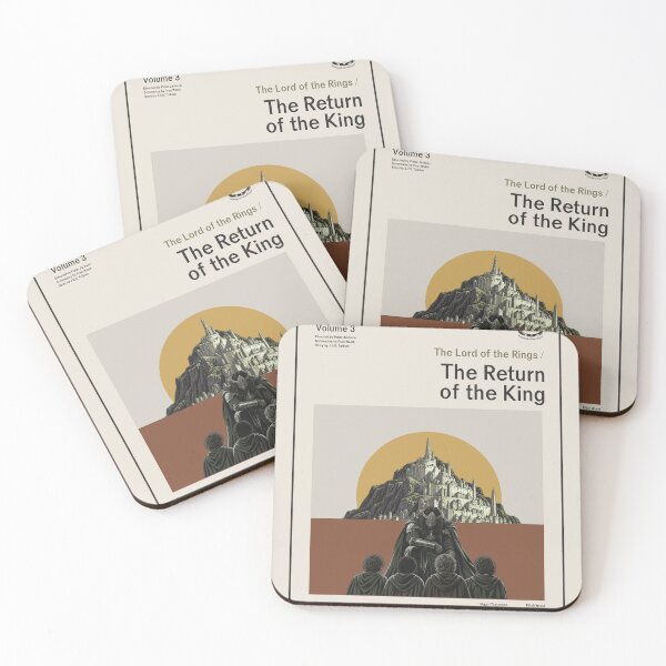 Item preview, The Lord of the Rings: The Return of the King Midcentury Modern Poster designed and sold by randomcitizen16.